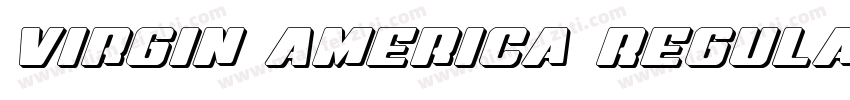 Virgin America Regular字体转换